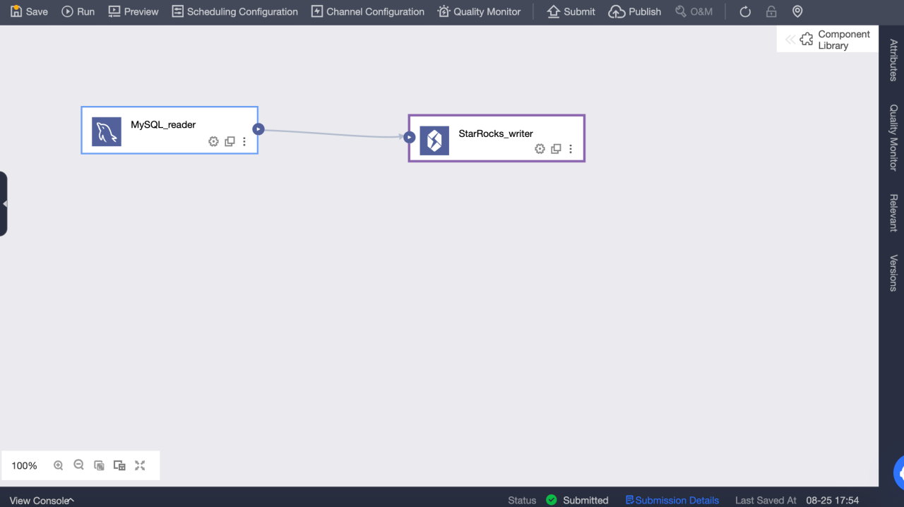 Write data to StarRocks - 1